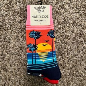 Twisted Toes Dress Socks